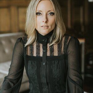 Black Lace Women's Bodysuit (XS)